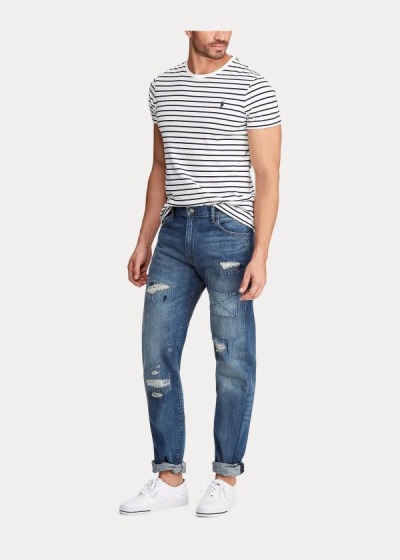 Jeans Polo Ralph Lauren Hombre Azules Azules - Hampton Relaxed Straight - YTLKW1768